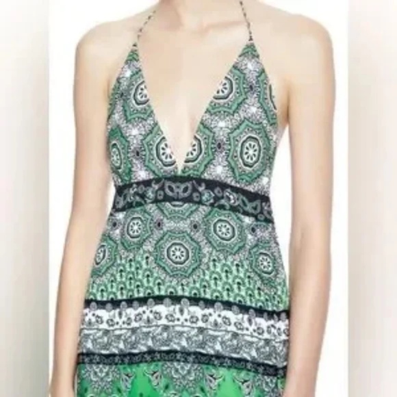 NWT Alice & Olivia ALETTE Maxi Dress Wedding Guest, Prom, Resort FREE SHIPPING - Picture 2 of 4